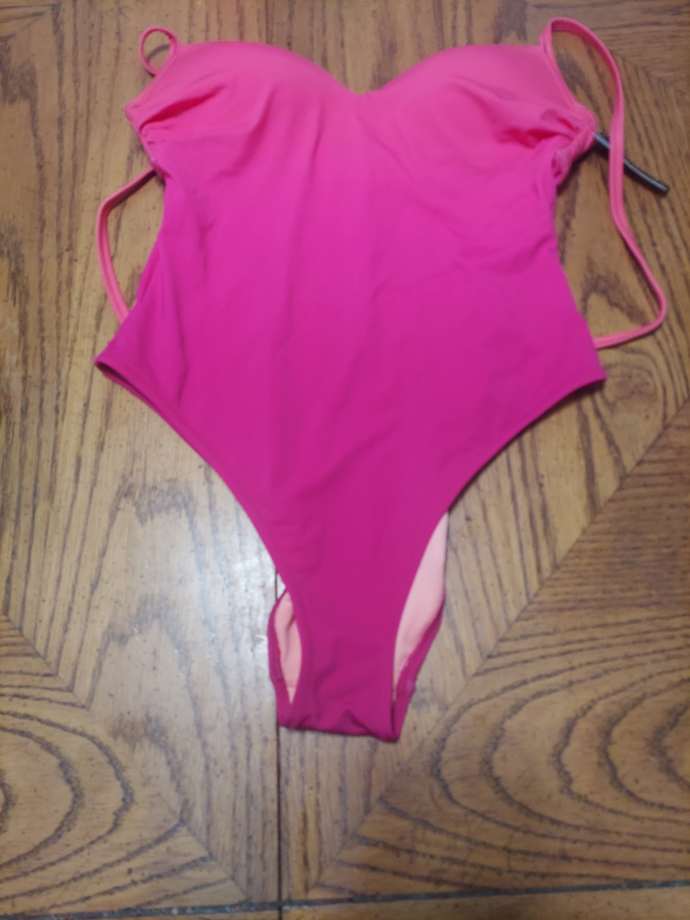 Victoria's Secret Hot Pink One-Piece Swimsuit